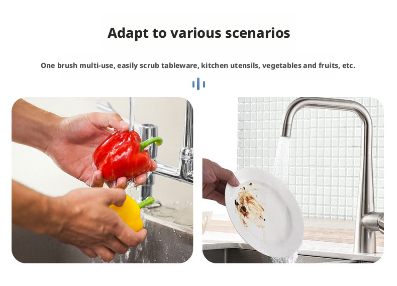 Flower and fruit brush