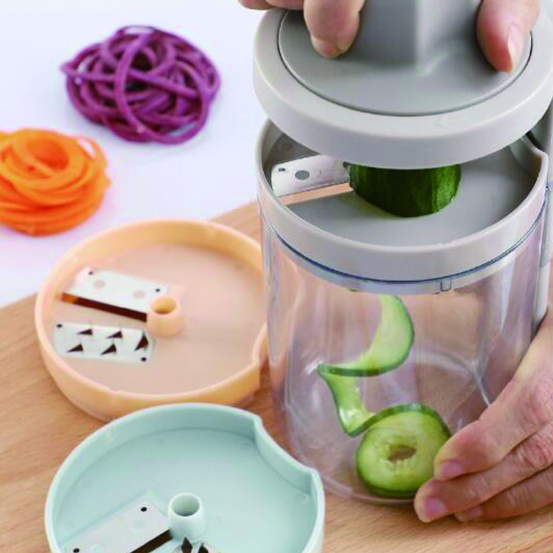 3 in 1 Hand-Held Spiralizer
