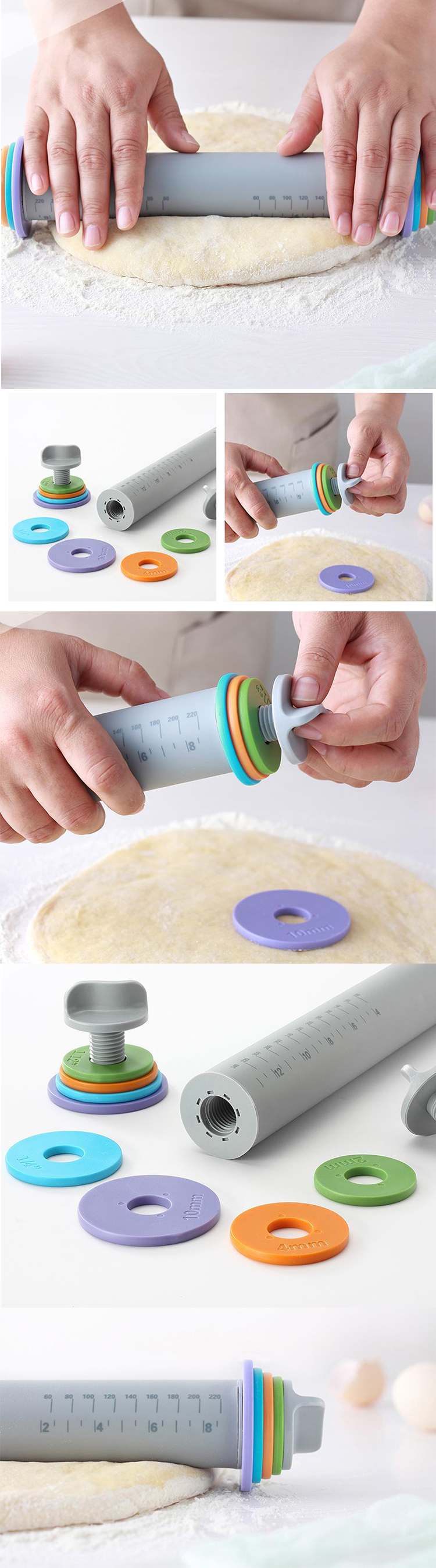 Silicone Rolling pin
