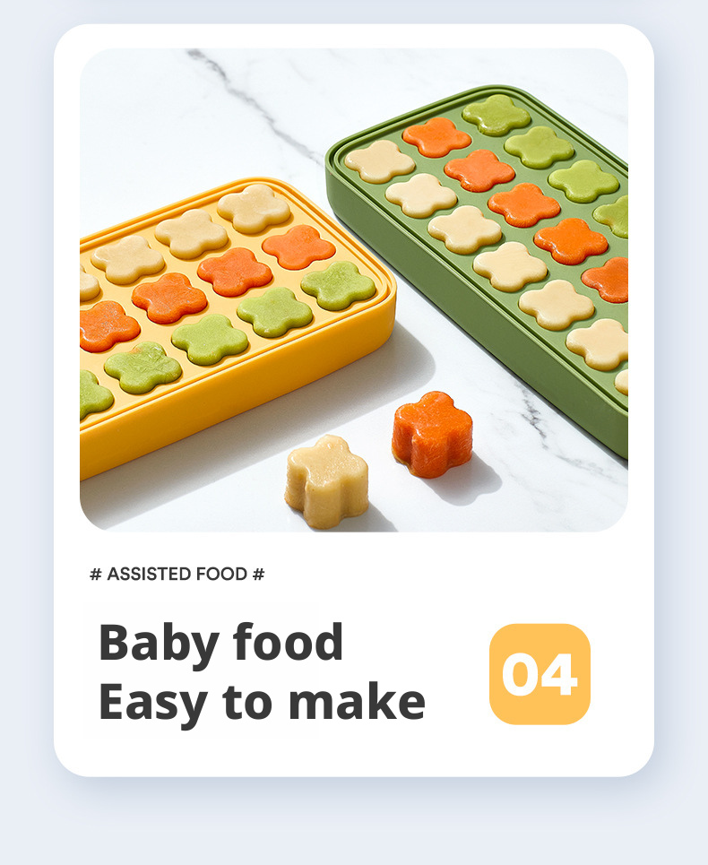 silicone ice cube trays with lid