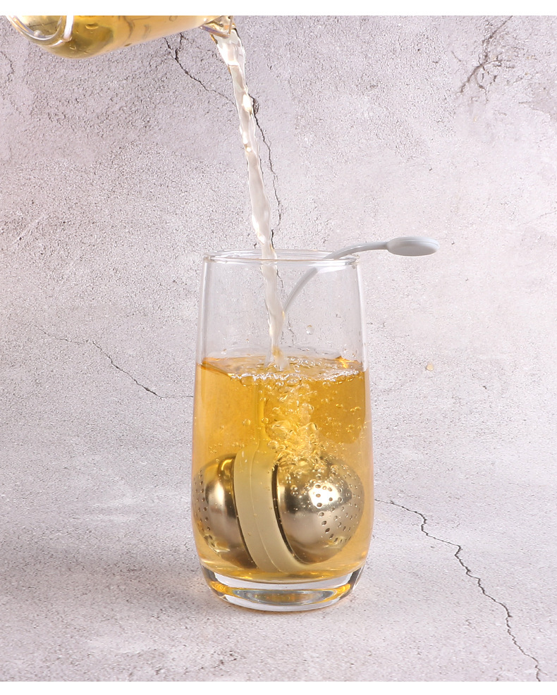 tea ball with silicone chain