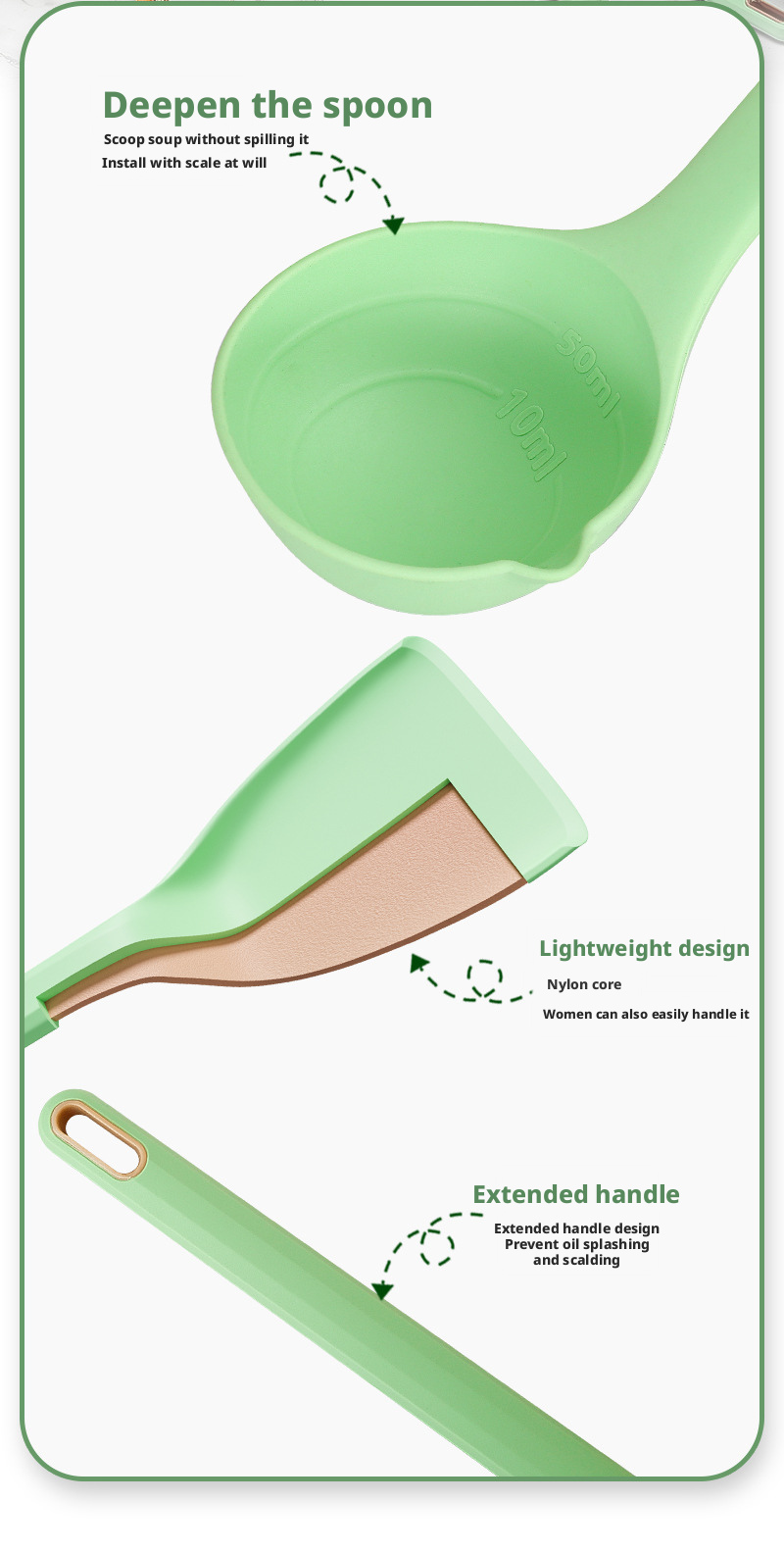 silicone utensils