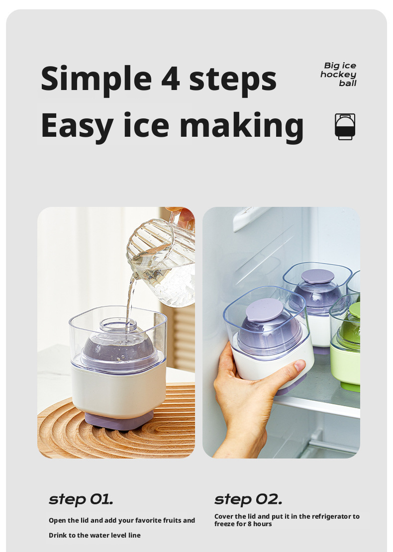 Silicone Ice Ball Molds