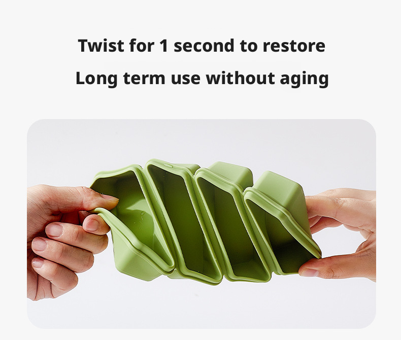silicone ice cube trays