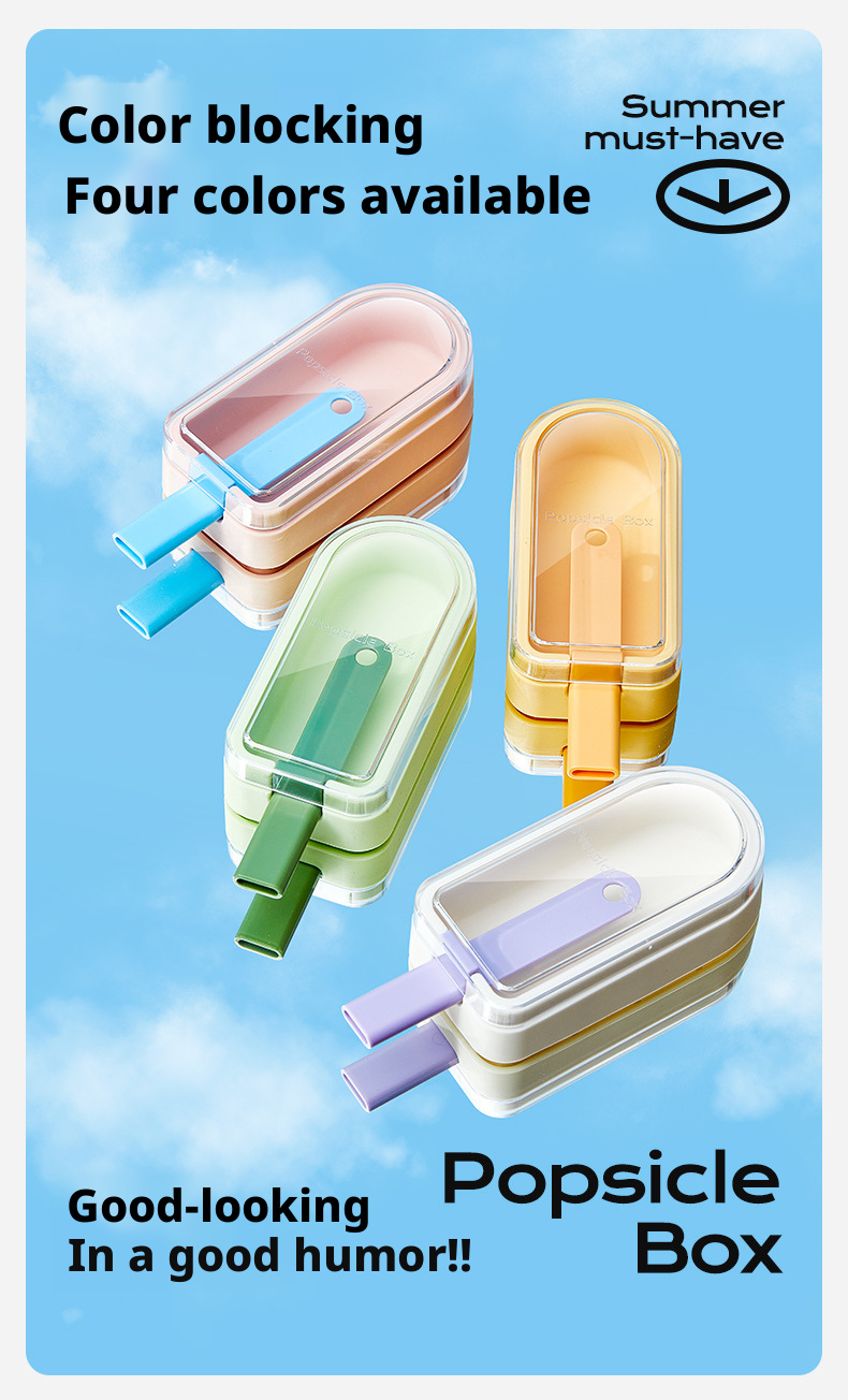 Creative Silicone Ice Cream Molds