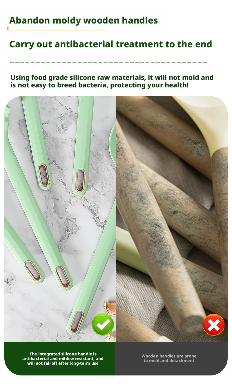 silicone utensils