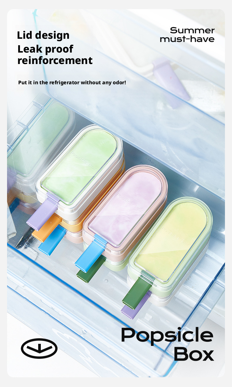 Creative Silicone Ice Cream Molds