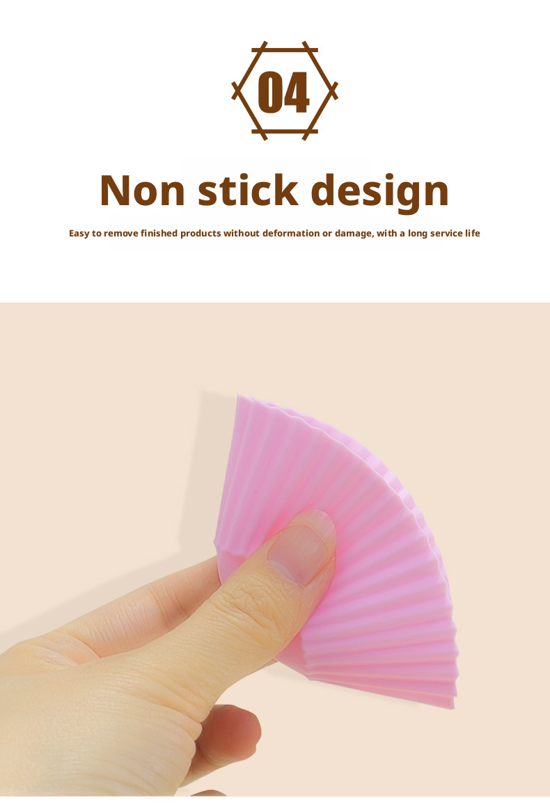 silicone cake cup set-small
