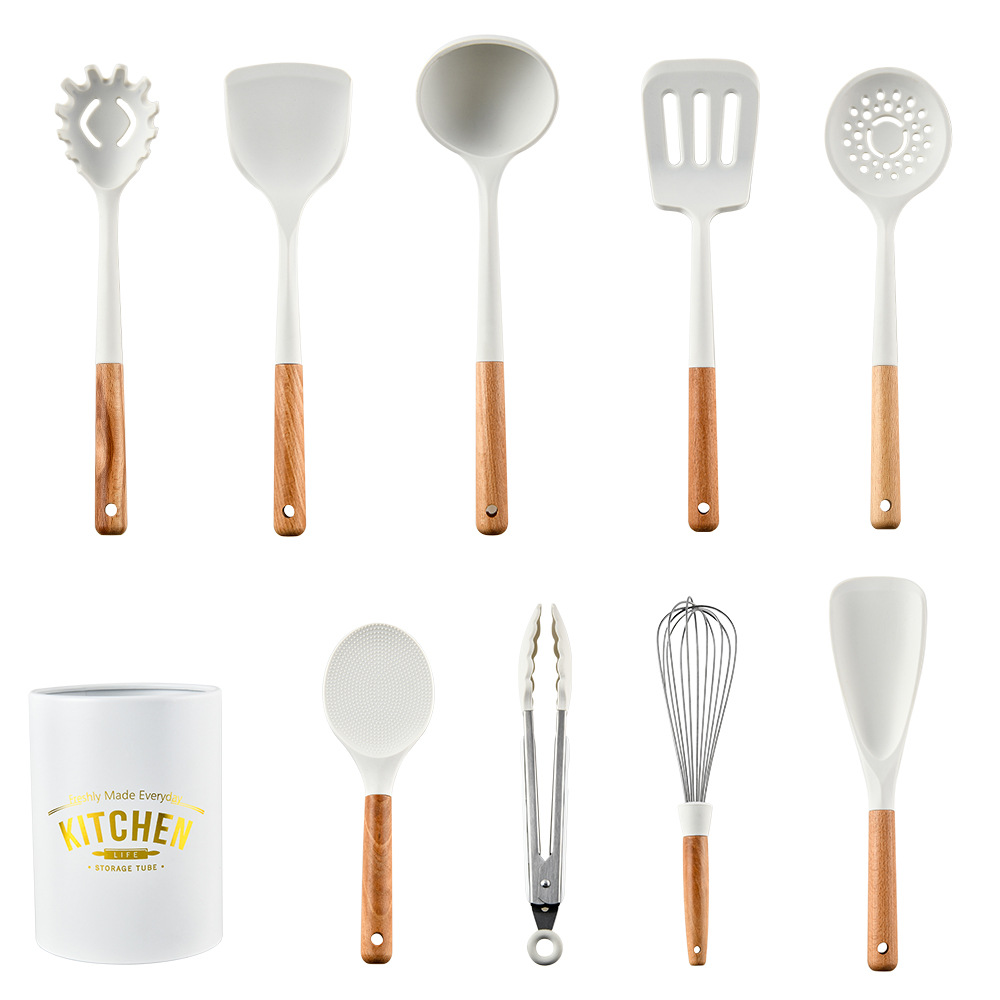 silicone utensil set