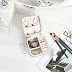 travel jewelry case nearby