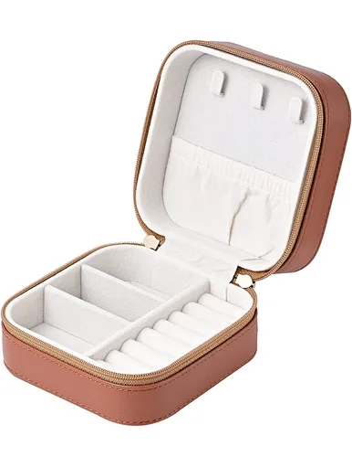 soft travel jewelry case
