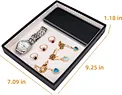 mini leather jewelry case