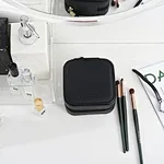 black travel jewelry case