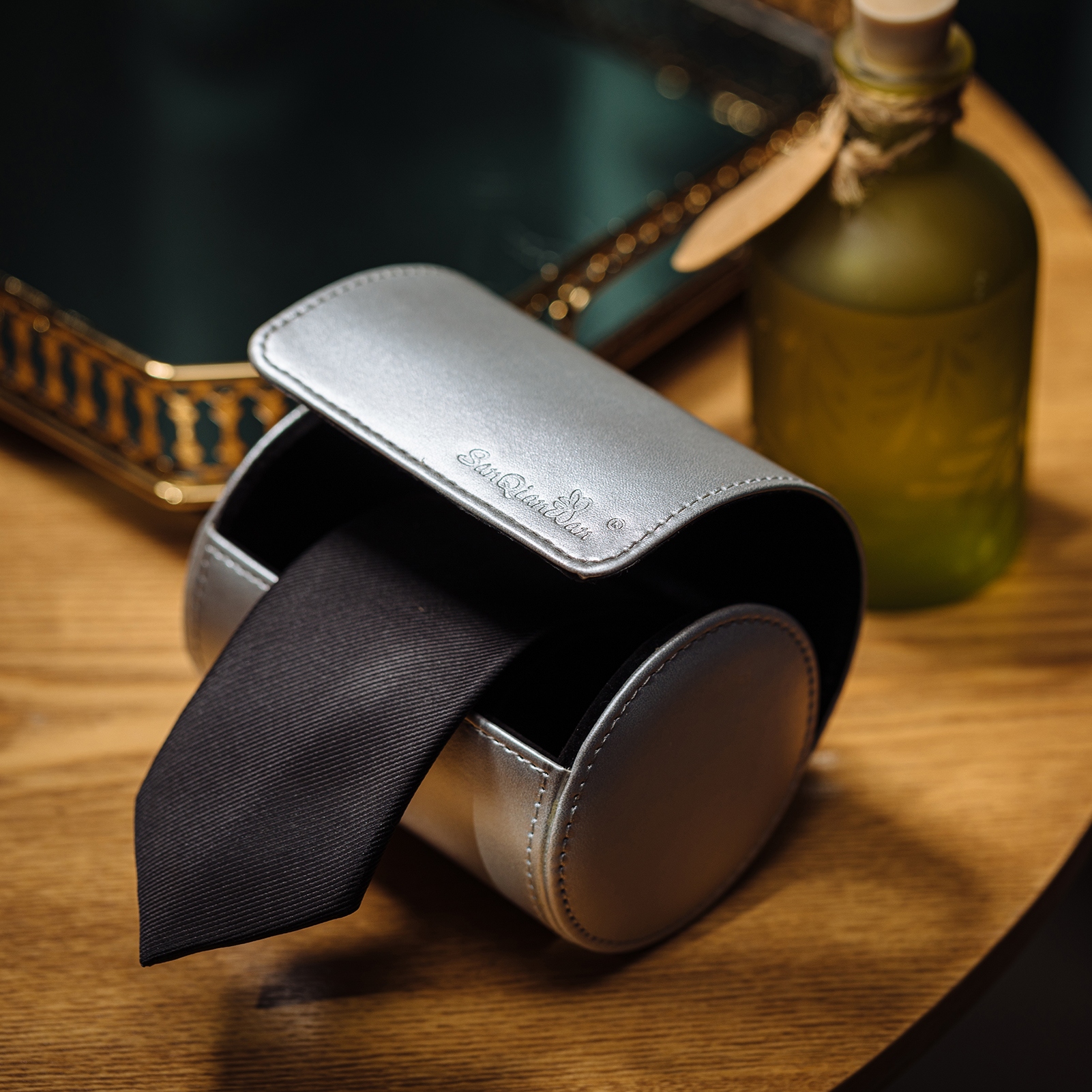 Leather Jewelry box