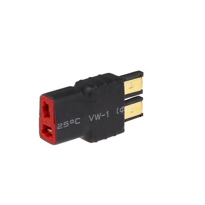 Male T Plug Deans To Female Trx Connector Adapter 2 pin conversion plug For RC Battery ESC & Charger