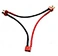 Deans T Plug Y Wire Harness TPlug Series Battery Pack Connector Adapter Cable parallel harness 12 /14/ 16 AWG silicone wire