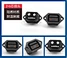 electric vehicle lithium battery discharge with spring cover end with 2+6 charging plug