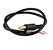 DC Power Plug Female Connector with Bare Leads OD: 4mm ID: 1.75mm