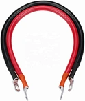 3/8" Stud 2 gauge battery cable wire Set for Solar RV Car Marine Boat Battery Banks 300mm