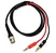 High quality male BNC To 4mm Dual Banana Plug Connector wire