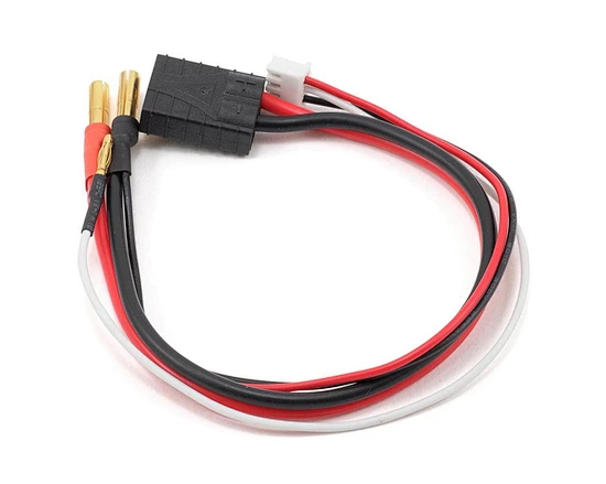 Trx female plug to 4mm banana connector charge lead