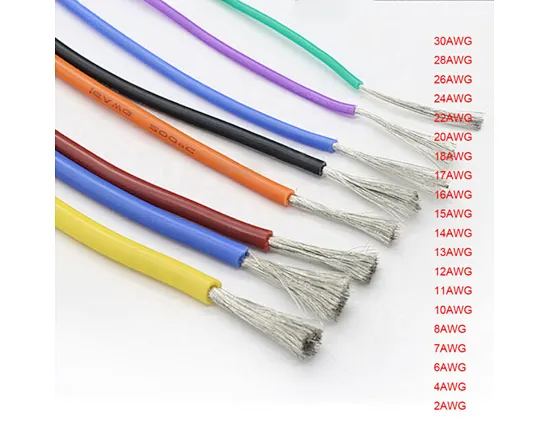 silicone insulated wire