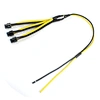 Modular PSU Power Supply Cables Triple 3XPCI-e 6Pin PCI-Express 6Pin Graphics Card Splitter Power Cable