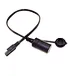 sae to cigarette lighter adapter