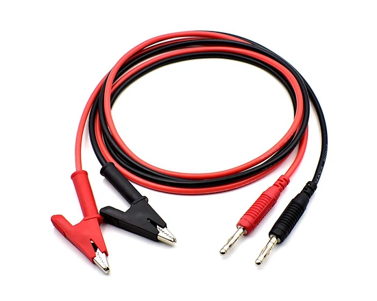 4mm banana plug to alligator clip