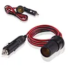 12V 24V 1A DC Car Cigarette Lighter Charger With Cable Vehicular Inverter Power Cable