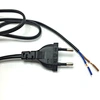 Factory Price eu plug extension cord for Table Light Lamp Black 1.8m