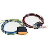 China Manufacturer Bugle Cord 6 Pin Wire Nine Bot External Battery Male + Female Car Harness Connector