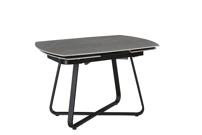 dining table with metal leg