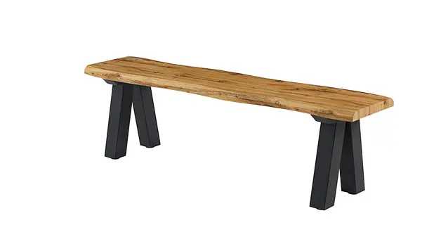 dining bench metal leg