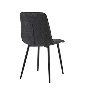 grey dining room chair upholstered