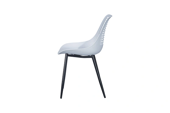 plastic chair metal leg