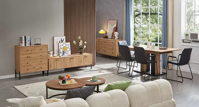 modern buffet cabinet with storage