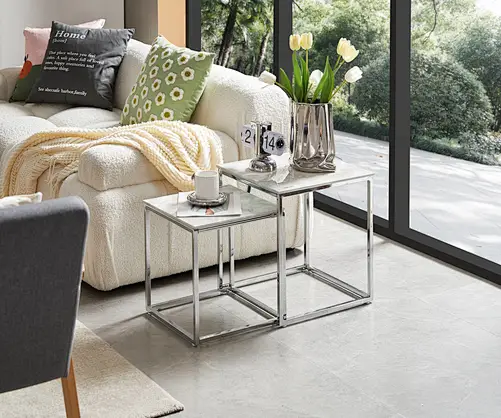 glass coffee table