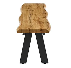 dining table bench black leg