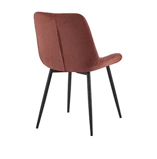 upholstered Linen Cushion Dining Chair