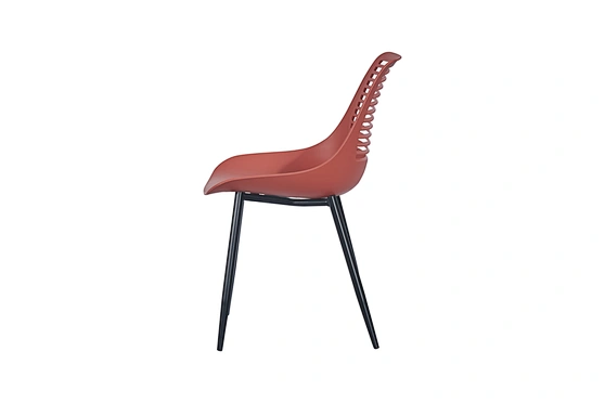 plastic seat metal leg