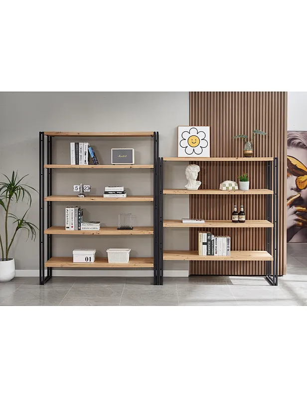 bookcase with shleves