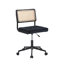 black color office chair