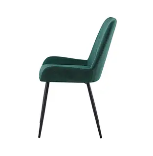 black leg dining chair