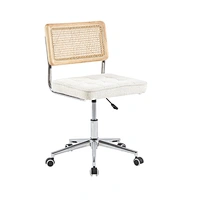 white color office chair with star base from China