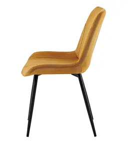 black leg dining chair