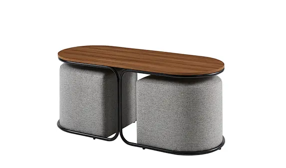 coffee tables with stools