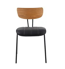 faux leather dining chair