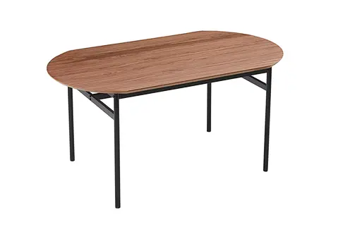 black leg dining table