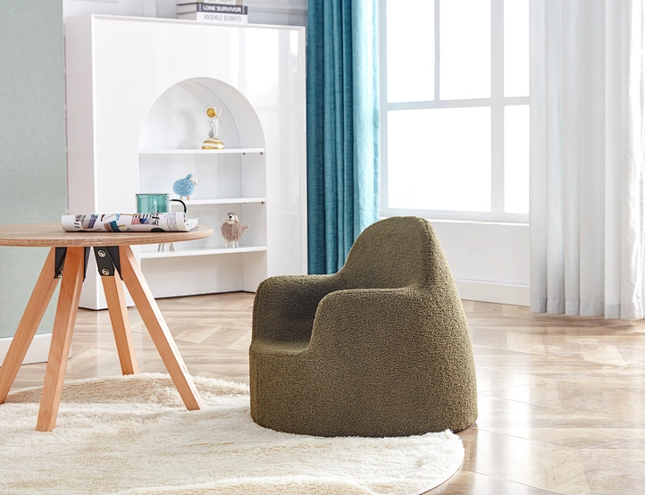Green kids sofa from China